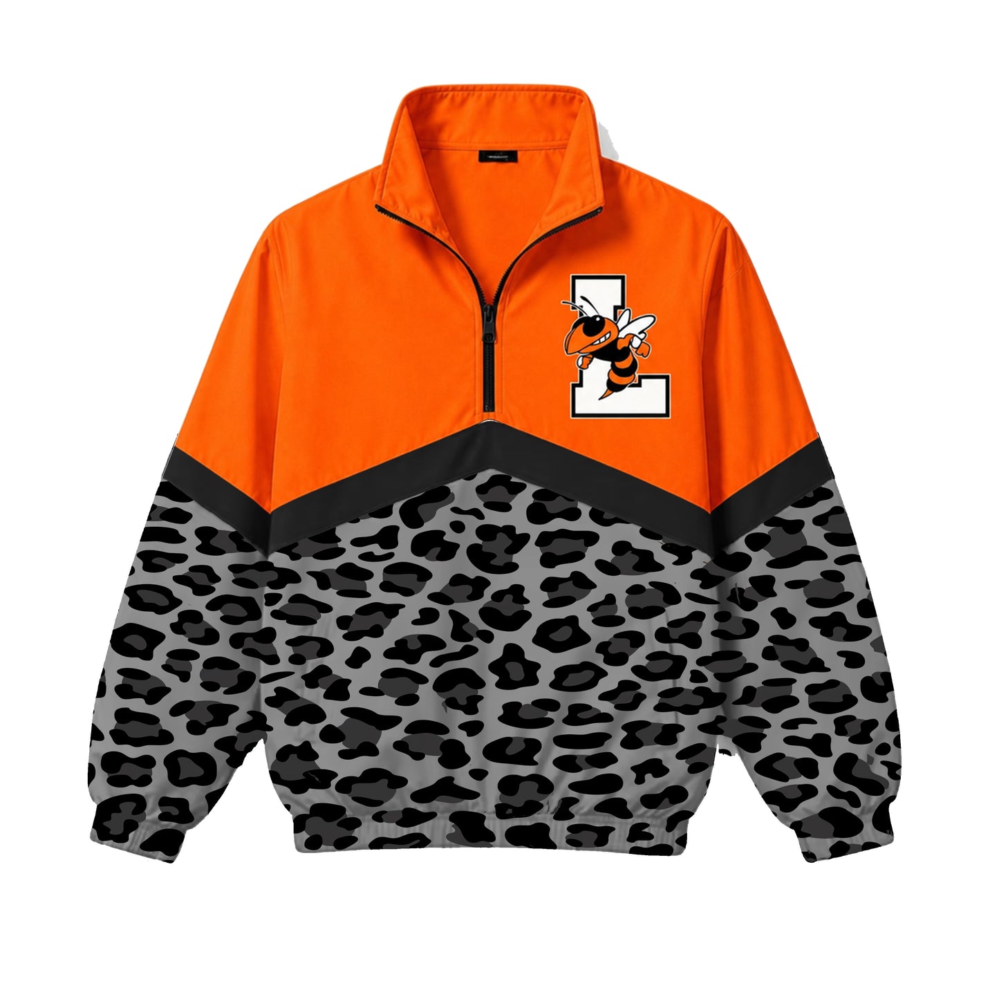 Laneville Spirit Windbreaker Leopard Cheer Fundraiser