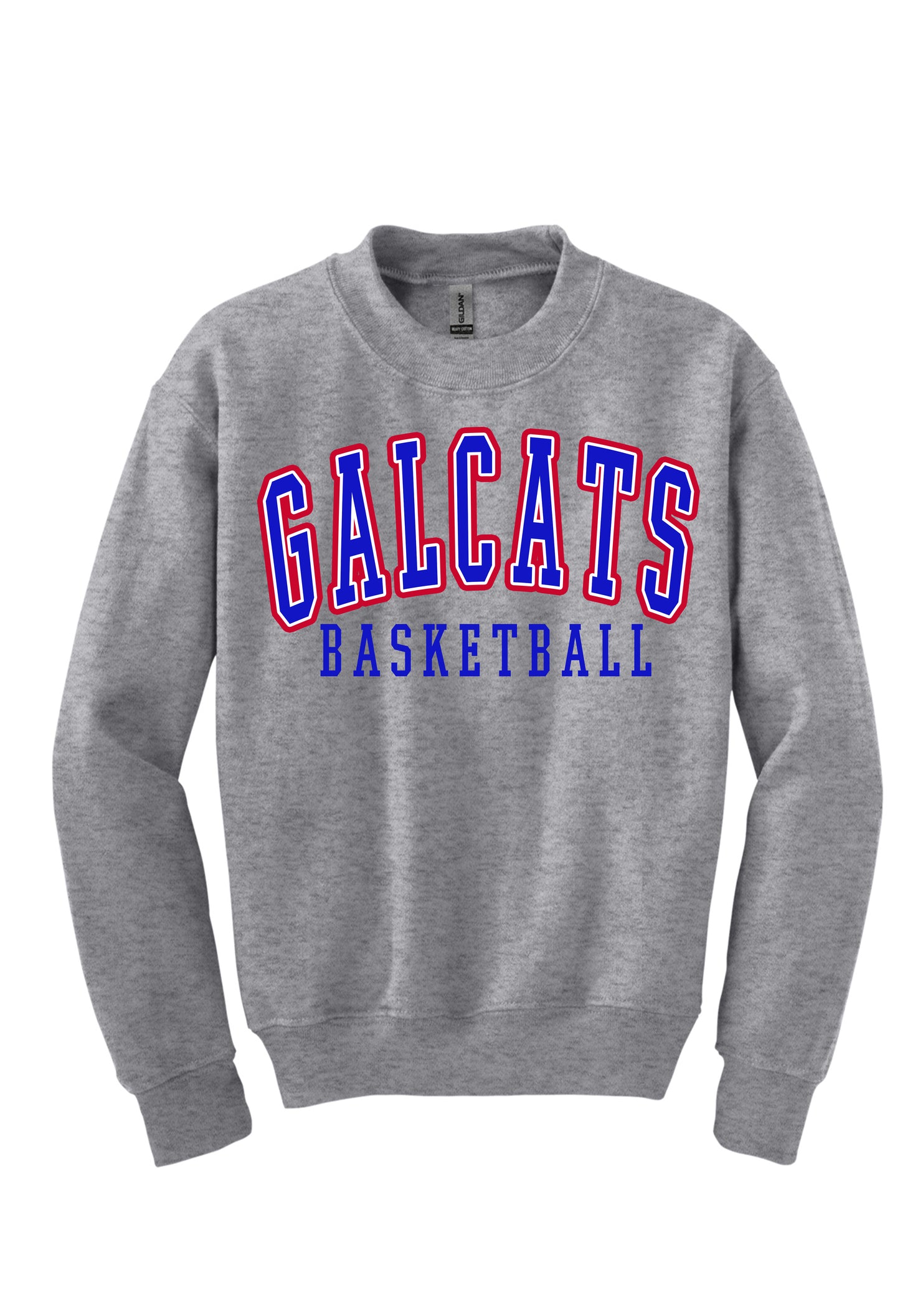 Galcats Basketball Crewneck Sweatshirt