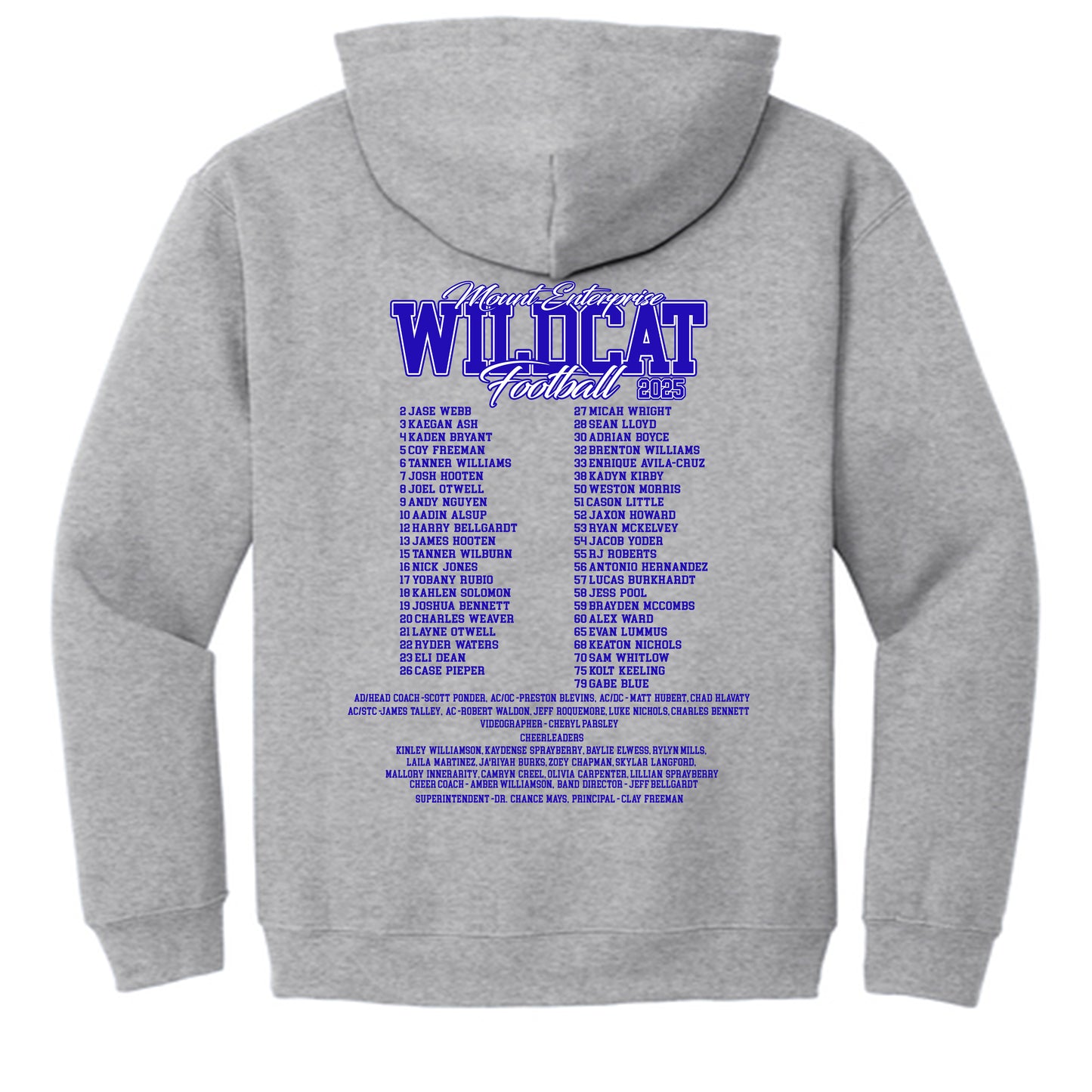 2025 Playoff Hoodie Grey