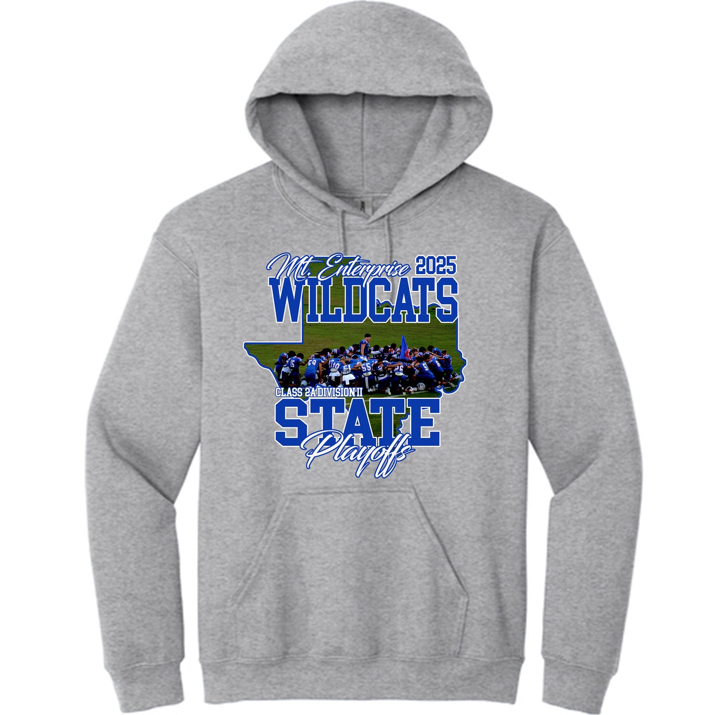 2025 Playoff Hoodie Grey
