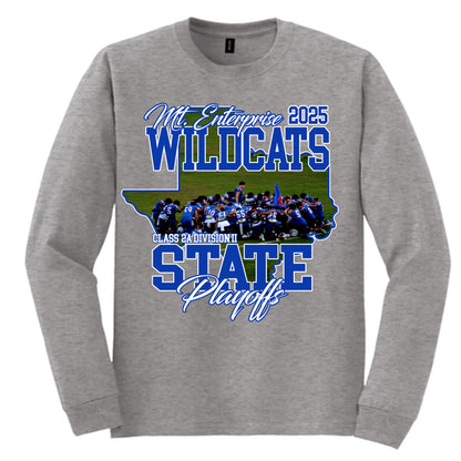 2025 Playoff T-Shirt Long Sleeve Gray