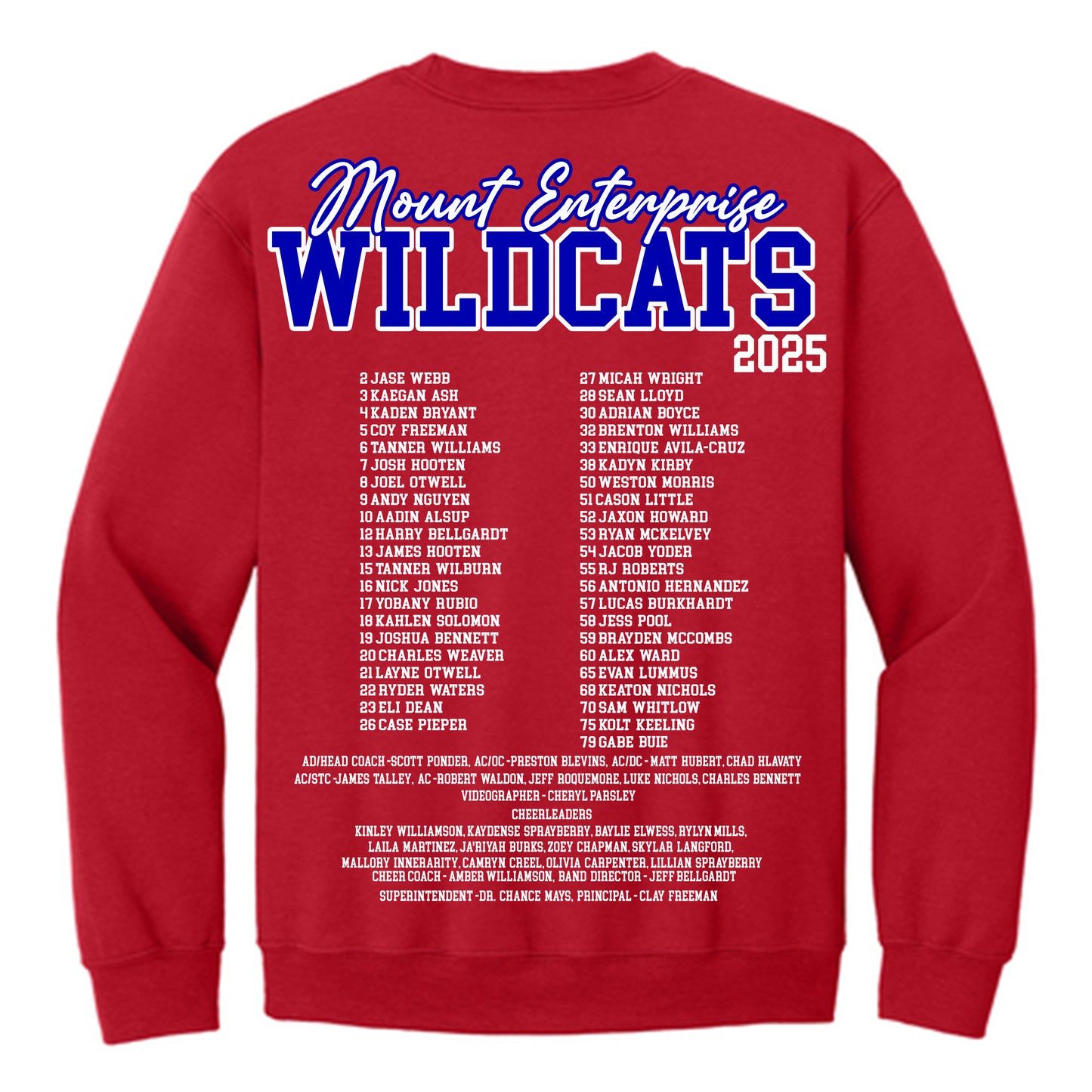 2025 Playoff Crewneck Sweatshirt Round 5