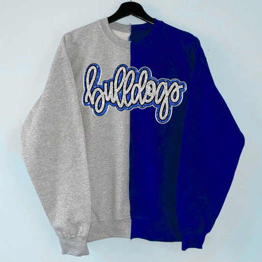 Bulldogs Split Sweatshirt