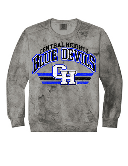 Comfort Colors Vintage Distressed  Crewneck Sweatshirt