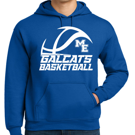 ME Galcats Basketball Hoodie