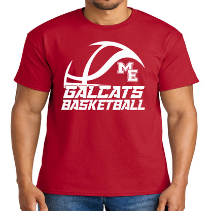 ME Galcats Basketball T-SHIRT