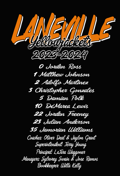 Laneville Basketball Playoff T-Shirts