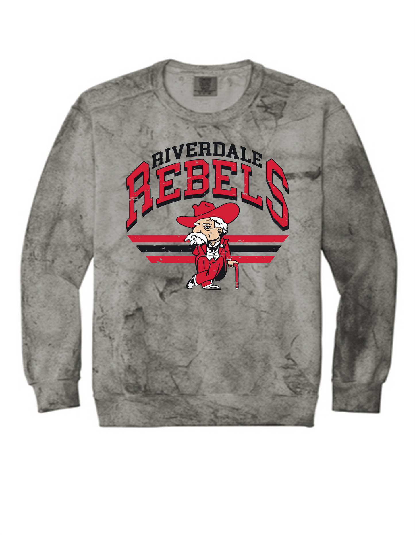 Comfort Colors Vintage Distressed  Crewneck Sweatshirt
