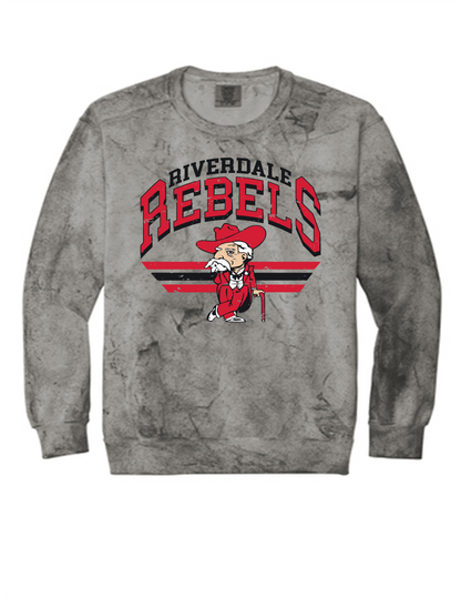 Comfort Colors Vintage Distressed  Crewneck Sweatshirt