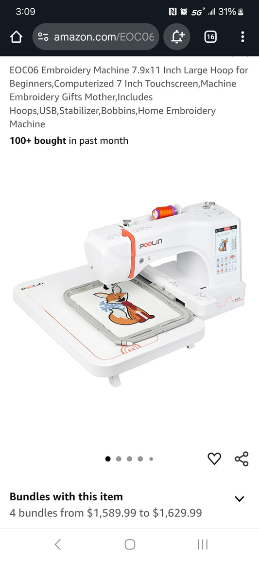 Embroidery Machine