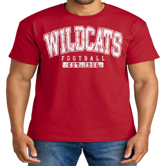 WILDCATS FOOTBALL VINTAGE TSHIRT