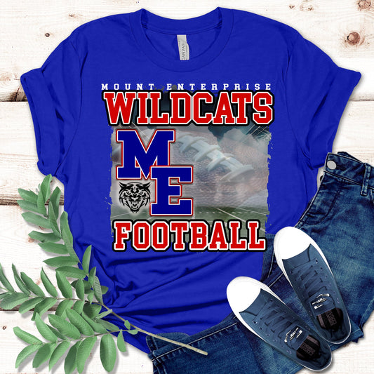 MOUNT ENTERPRISE WILDCAT FOOTBALL TSHIRT