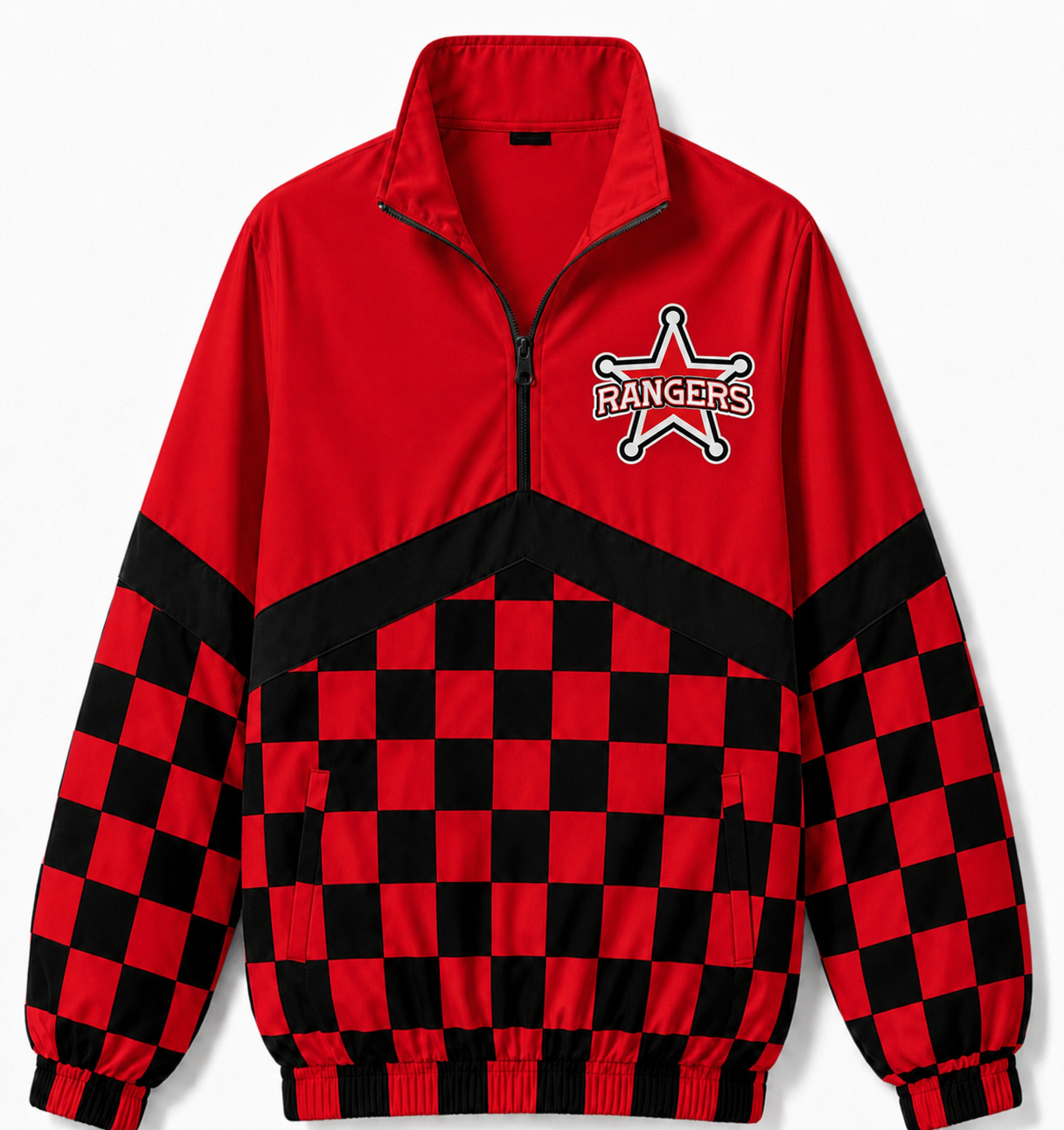 Rice Elementary Stripe Spirit Windbreaker