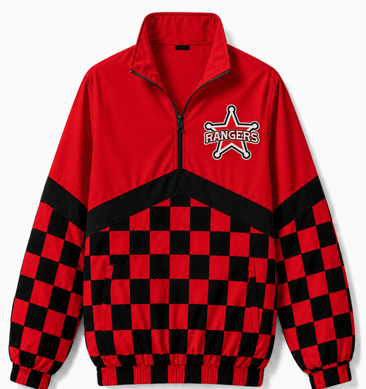 Rice Elementary Stripe Spirit Windbreaker