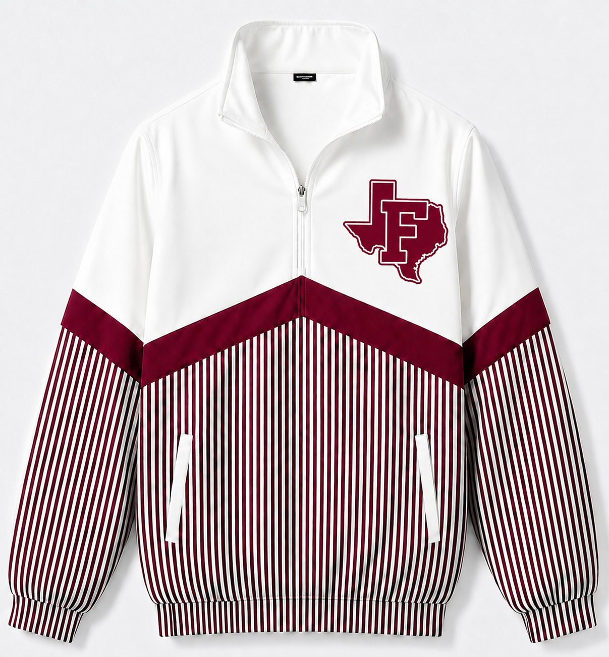 Floresville Stripe Spirit Windbreaker