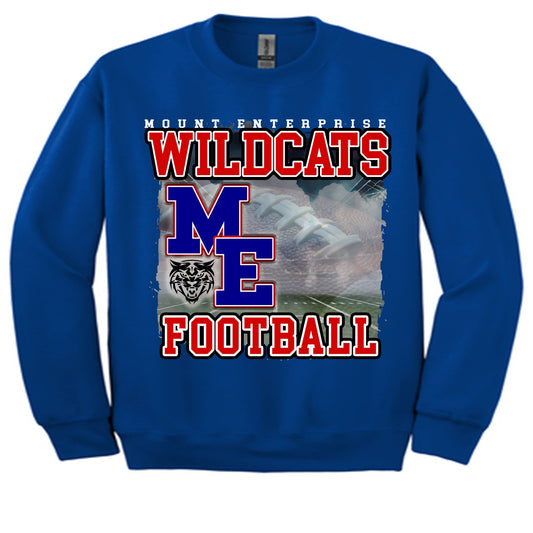 MOUNT ENTERPRISE WILDCAT FOOTBALL SWEATSHIRT