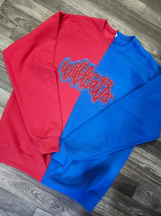 Wildcats Split Sweatshirt