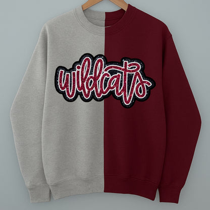 Whitehouse Wildcats Split Sweatshirt
