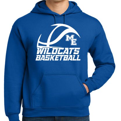 ME Wildcats Basketball Hoodie