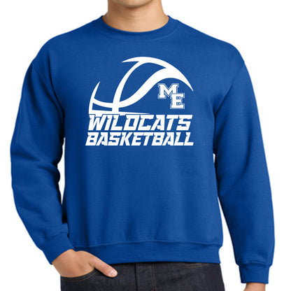 ME Wildcats Basketball Sweatshirt