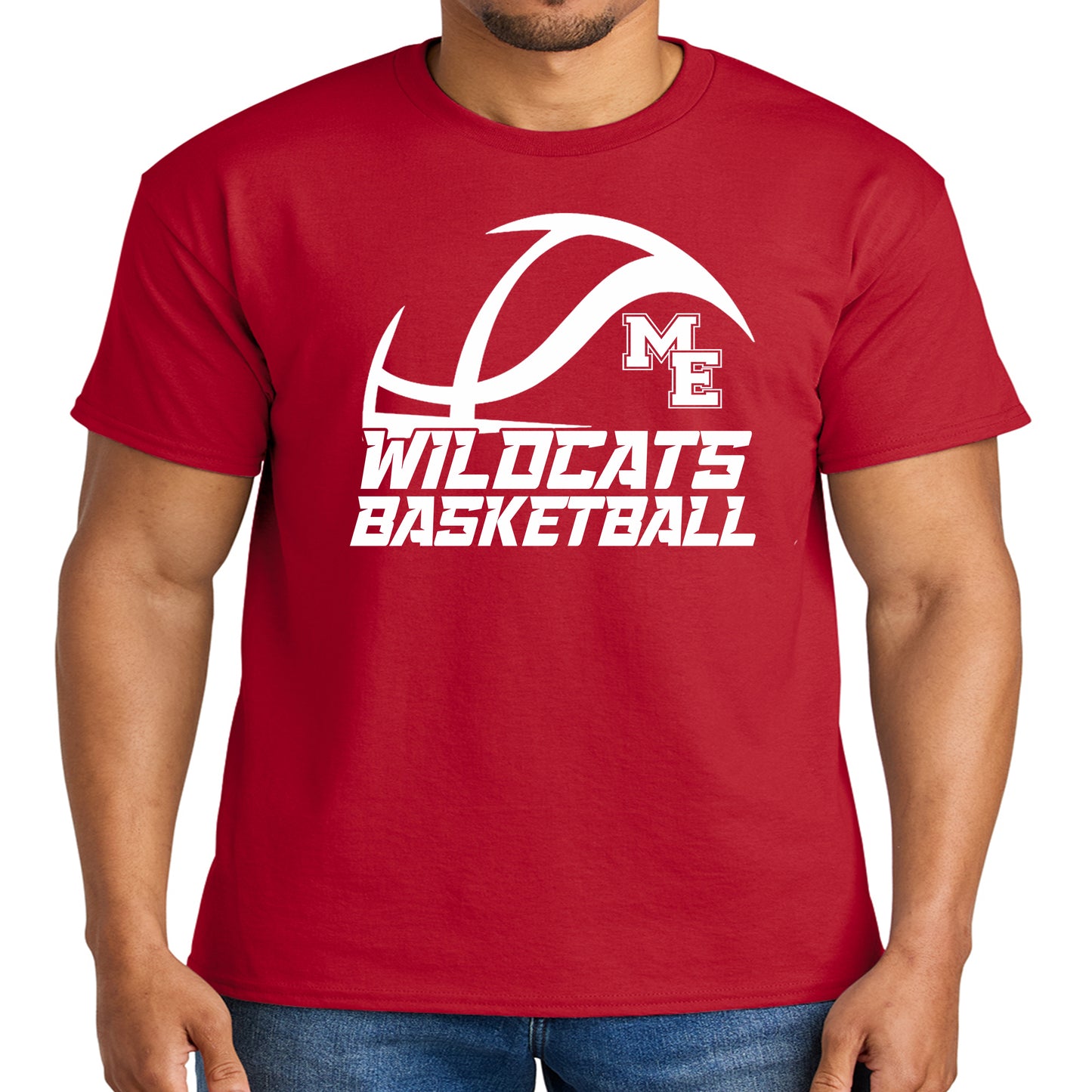 ME Wildcats Basketball T-SHIRT
