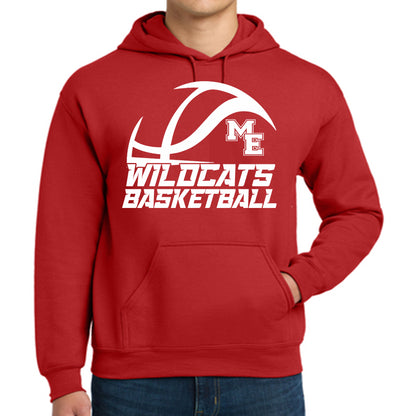 ME Wildcats Basketball Hoodie