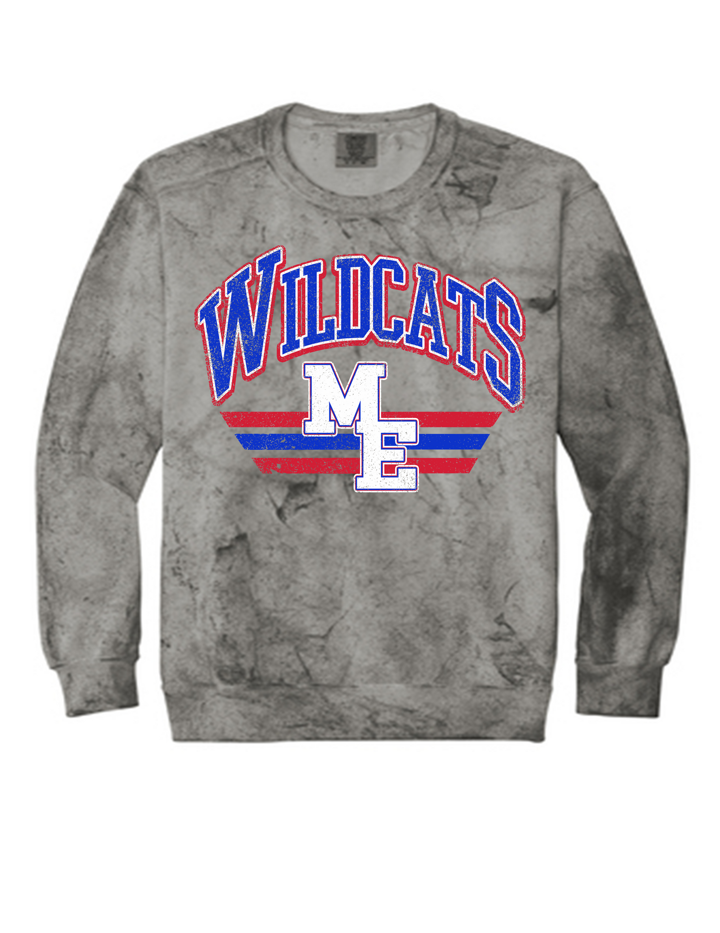 Comfort Colors Vintage Distressed  Crewneck Sweatshirt