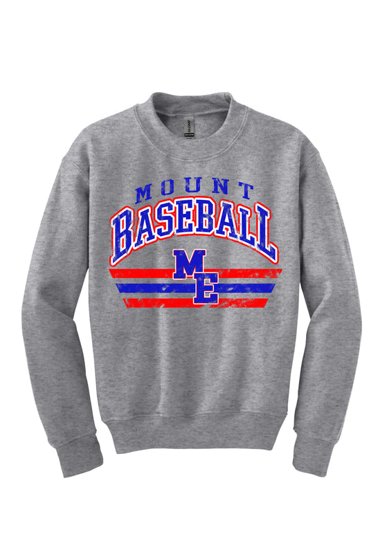 Vintage Mount Baseball Crewneck Sweatshirt