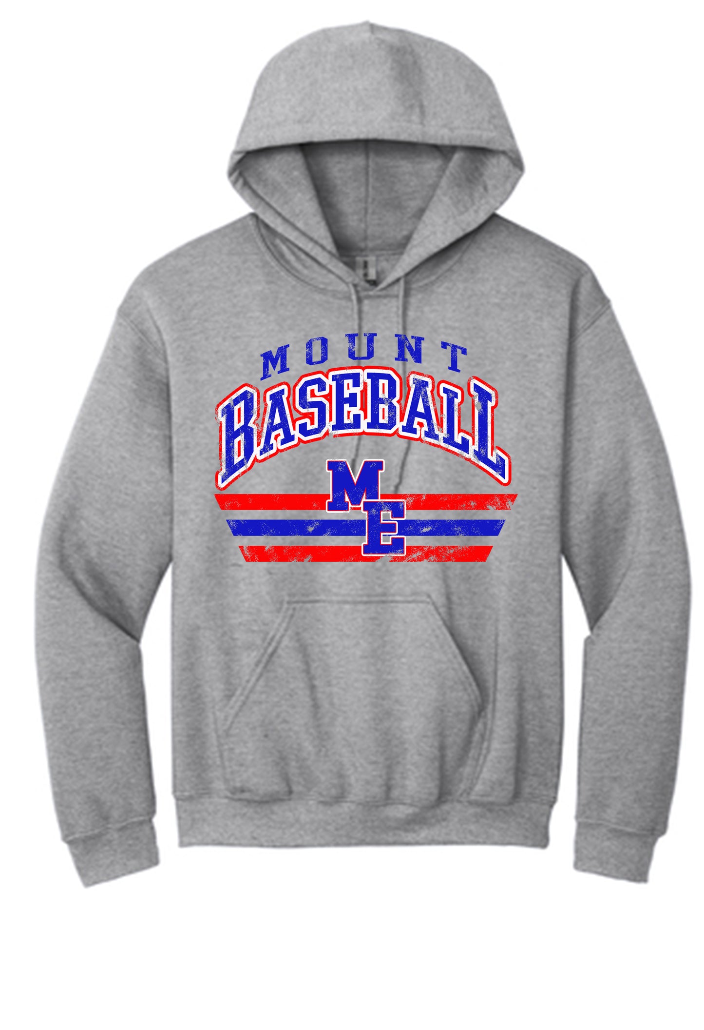 Vintage Mount Baseball Hoodie